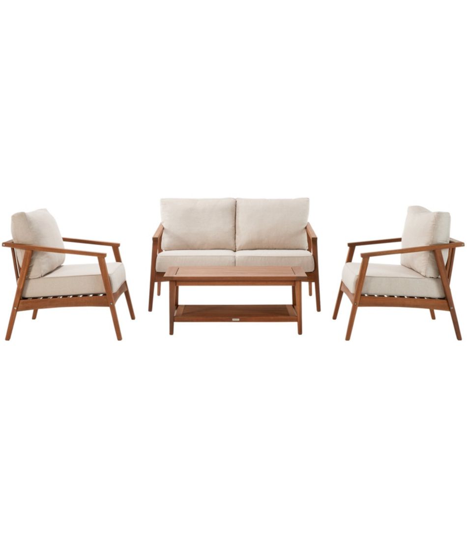 Eucalyptus 4-Piece Patio Set | L.L.Bean Best Seller
