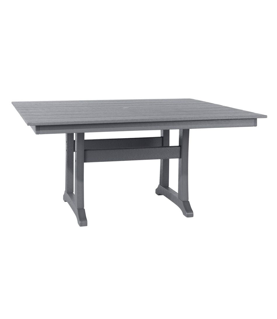 All-Weather Farmhouse Table, Square, 8-Person | L.L.Bean Everyday