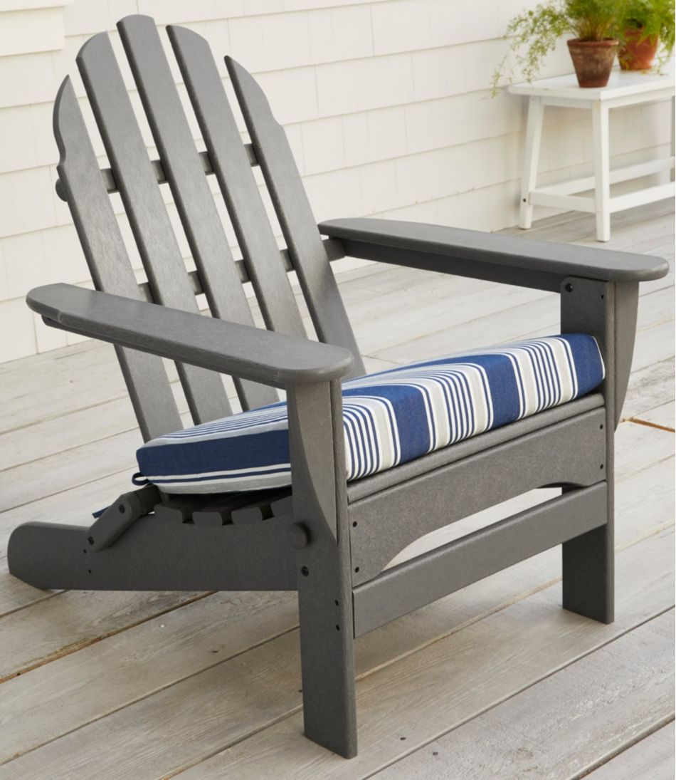 Casco Bay Adirondack Chair Seat Cushion, Stripe | L.L.Bean Popular