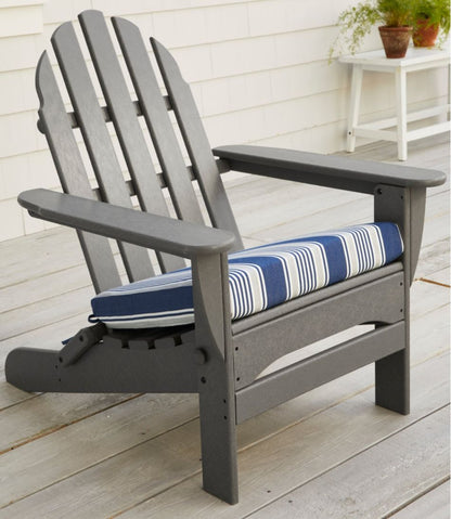 Casco Bay Adirondack Chair Seat Cushion, Stripe | L.L.Bean Popular