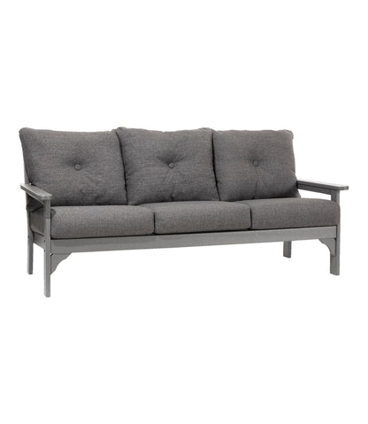 All-Weather Patio Sofa with Textured Cushion, Slate Gray | L.L.Bean Recommended