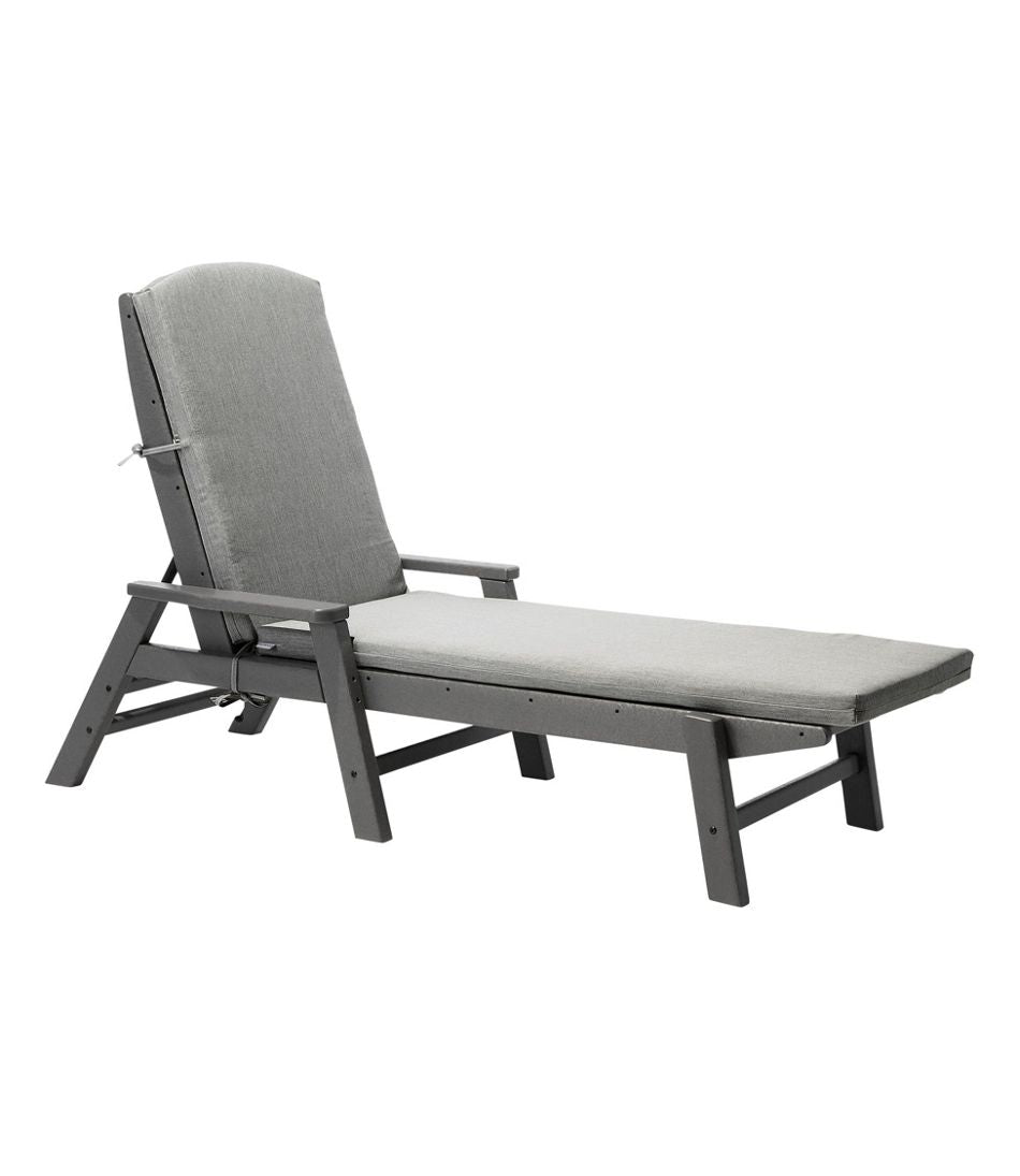All-Weather Chaise Lounger Textured Cushion | L.L.Bean Great Value
