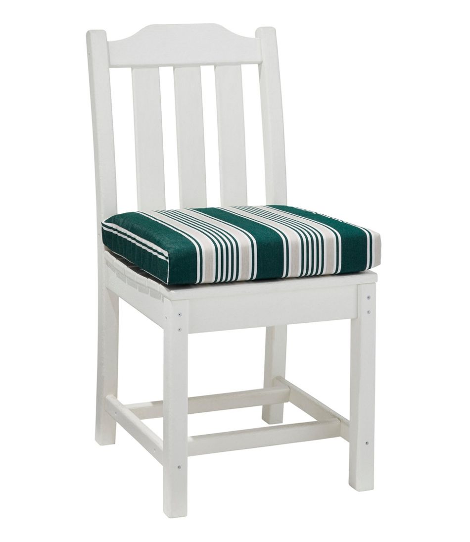 Casco Bay Cushion for All-Weather Armless/Folding Chair, Stripe | L.L.Bean Recommended