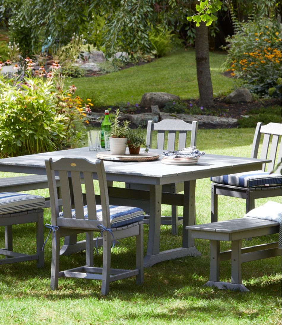 Casco Bay Cushion for All-Weather Armless/Folding Chair, Stripe | L.L.Bean Recommended