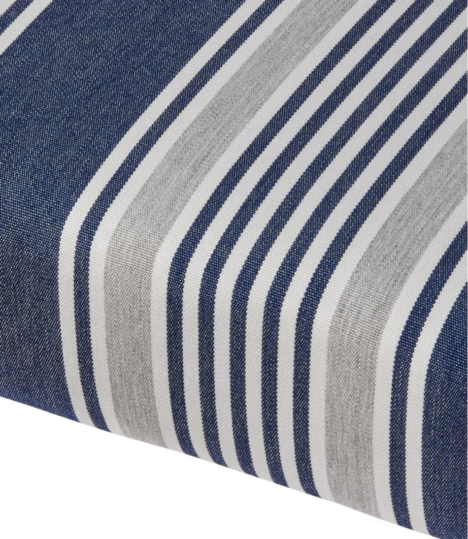 Casco Bay Cushion for All-Weather Armless/Folding Chair, Stripe | L.L.Bean Recommended