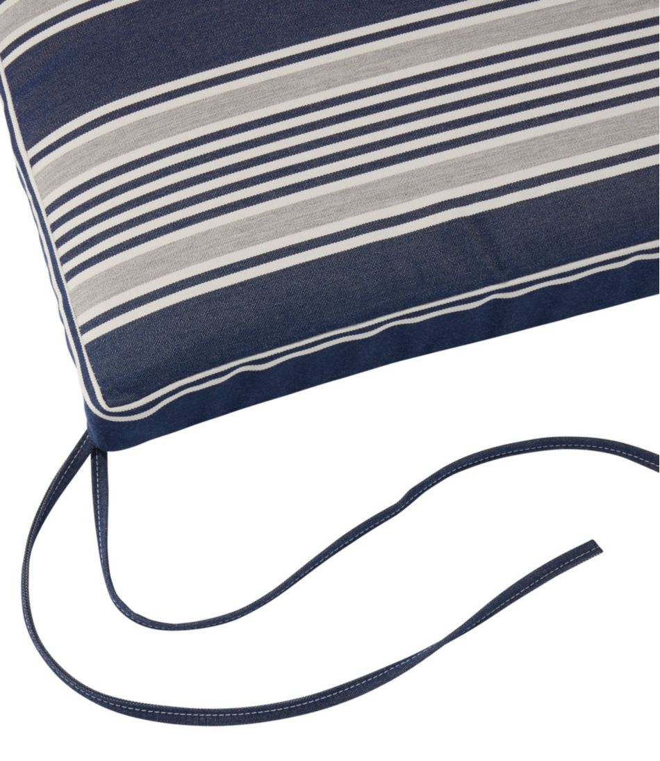 Casco Bay Cushion for All-Weather Armless/Folding Chair, Stripe | L.L.Bean Recommended