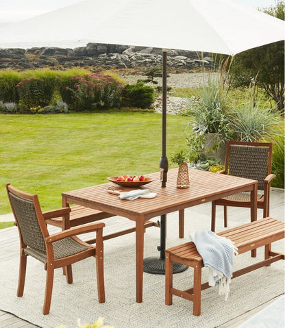 Wicker Eucalyptus Dining Chair | L.L.Bean Featured