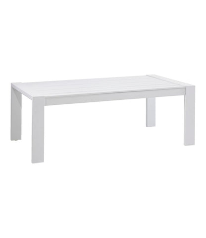 White Aluminum Deep Seating Coffee Table | L.L.Bean Best Seller