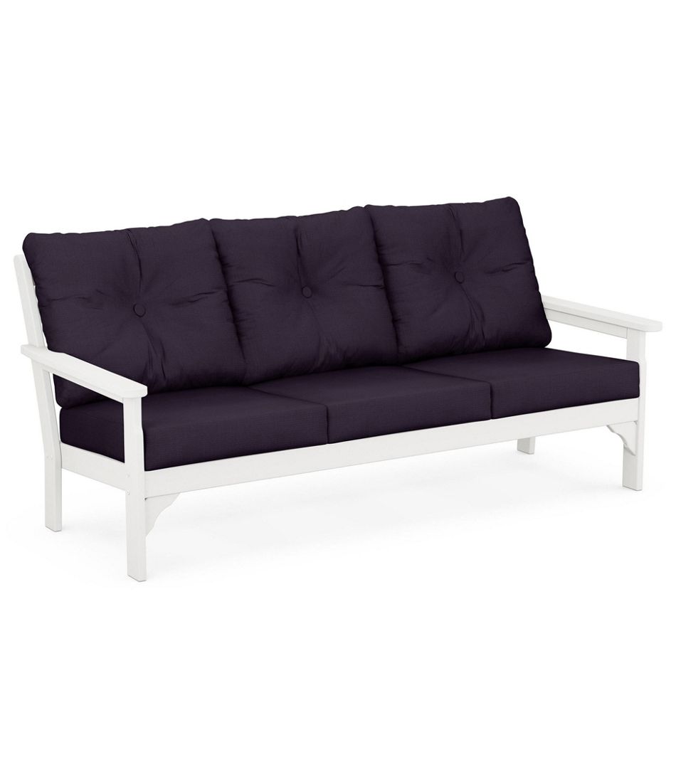 All-Weather Patio Sofa with Textured Cushions | L.L.Bean Essential