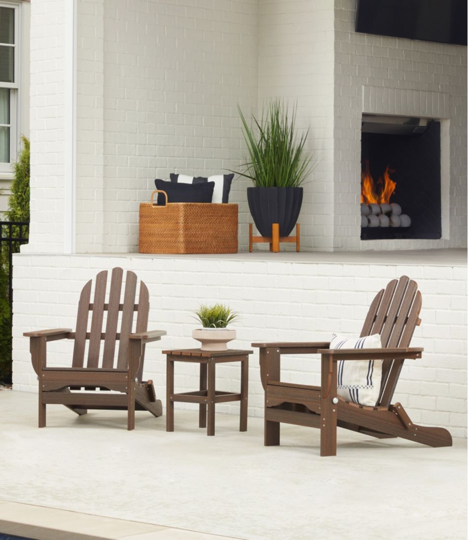 Recycled Poly Lumber Adirondack Chair, Classic | L.L.Bean Great Value