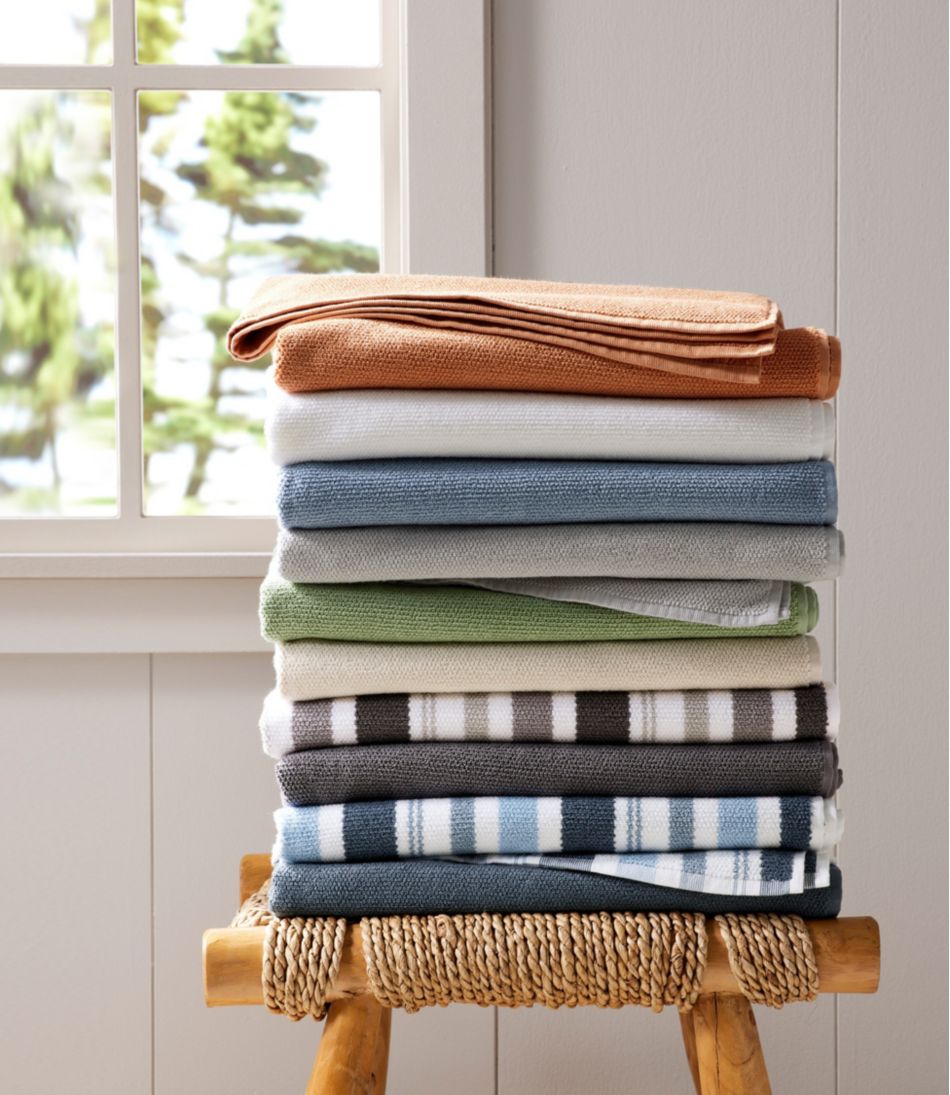 Organic Textured Cotton Towel Set | L.L.Bean Trending