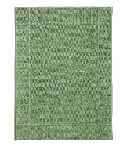 Organic Cotton Textured Bordered Bath Mat | L.L.Bean Everyday