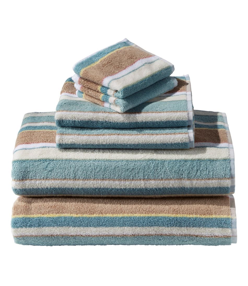 Bean's Organic Cotton Towel Set, Stripe | L.L.Bean Featured