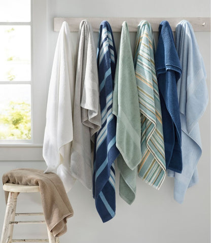 Premium Cotton Towel Set, Stripe | L.L.Bean Popular