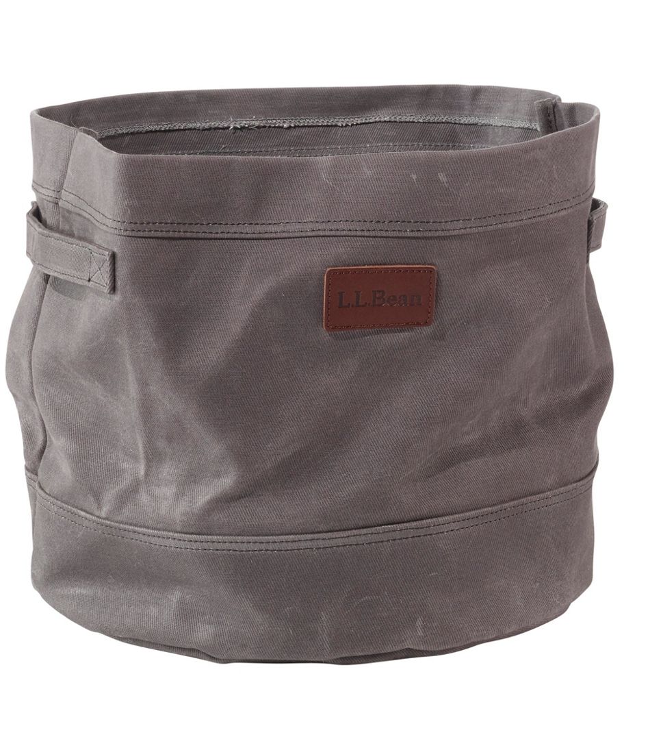 Waxed-Canvas Storage Tote | L.L.Bean Best Seller