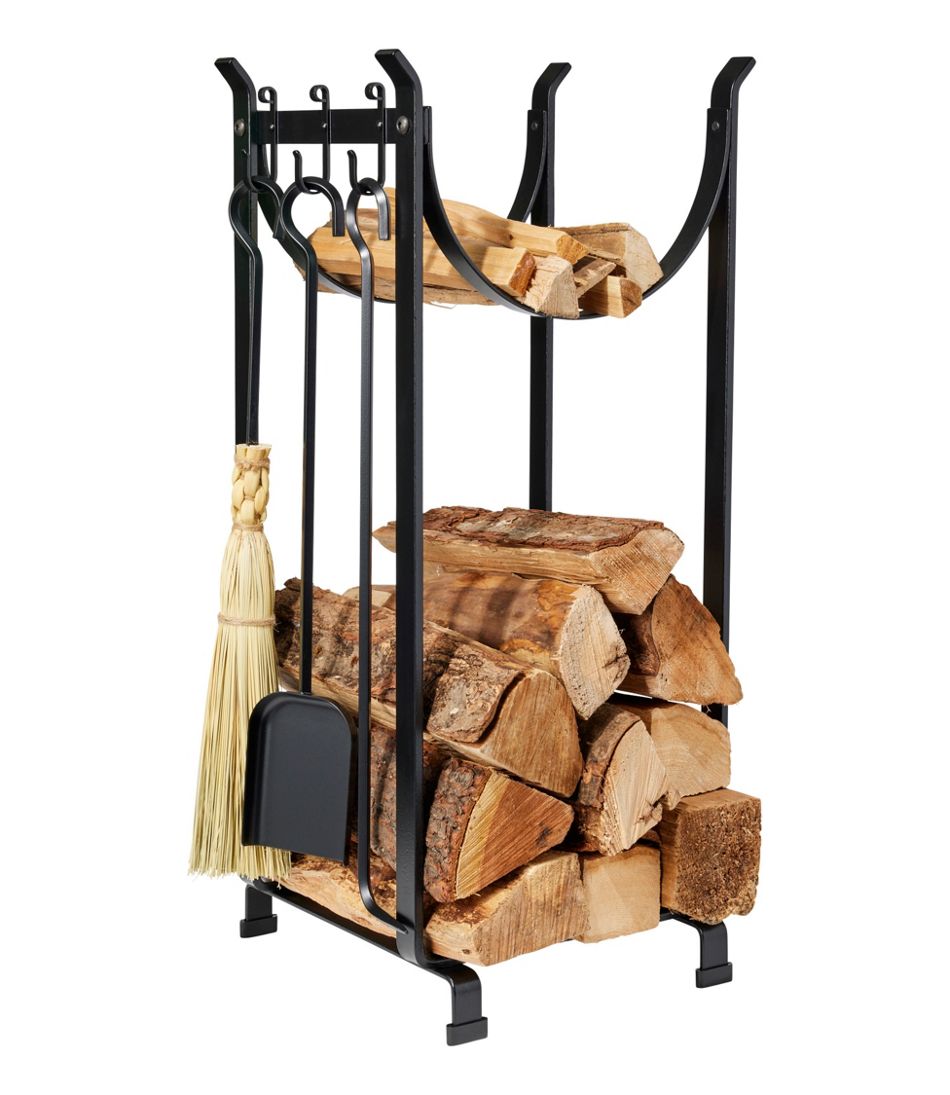 Hearthside Wood Rack With Tools | L.L.Bean Everyday