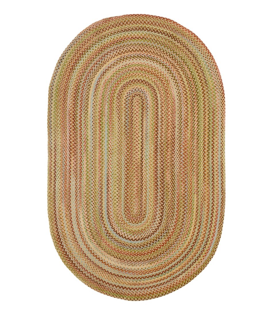 L.L.Bean Braided Wool Rug, Oval | L.L.Bean Exclusive