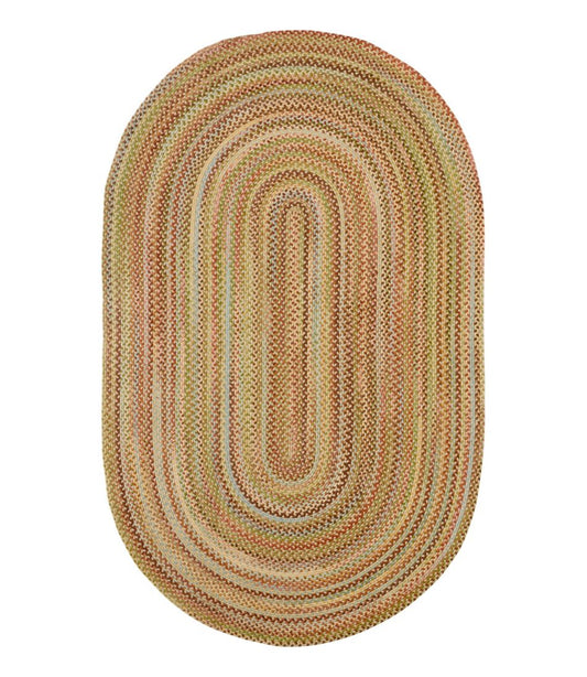 L.L.Bean Braided Wool Rug, Oval | L.L.Bean Exclusive