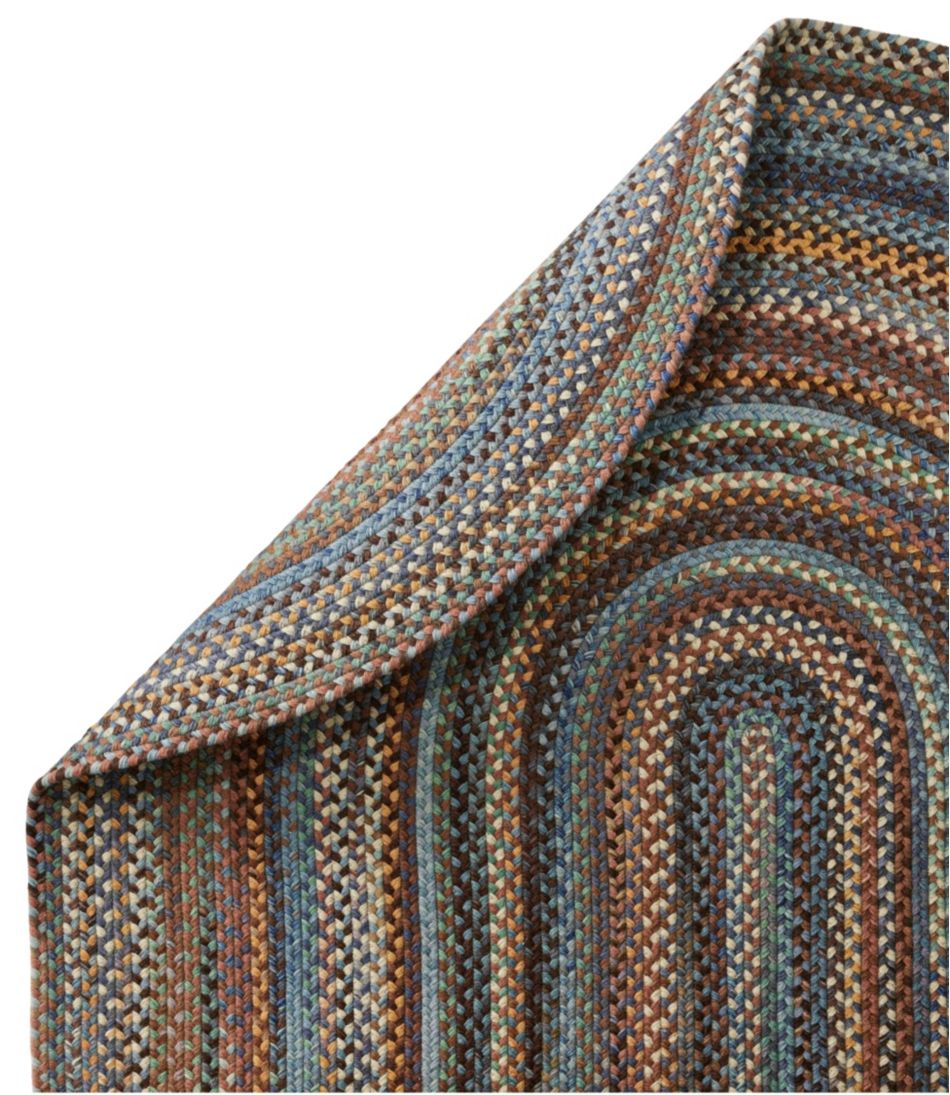 L.L.Bean Braided Wool Rug, Oval | L.L.Bean Exclusive