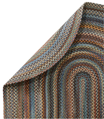 L.L.Bean Braided Wool Rug, Oval | L.L.Bean Exclusive