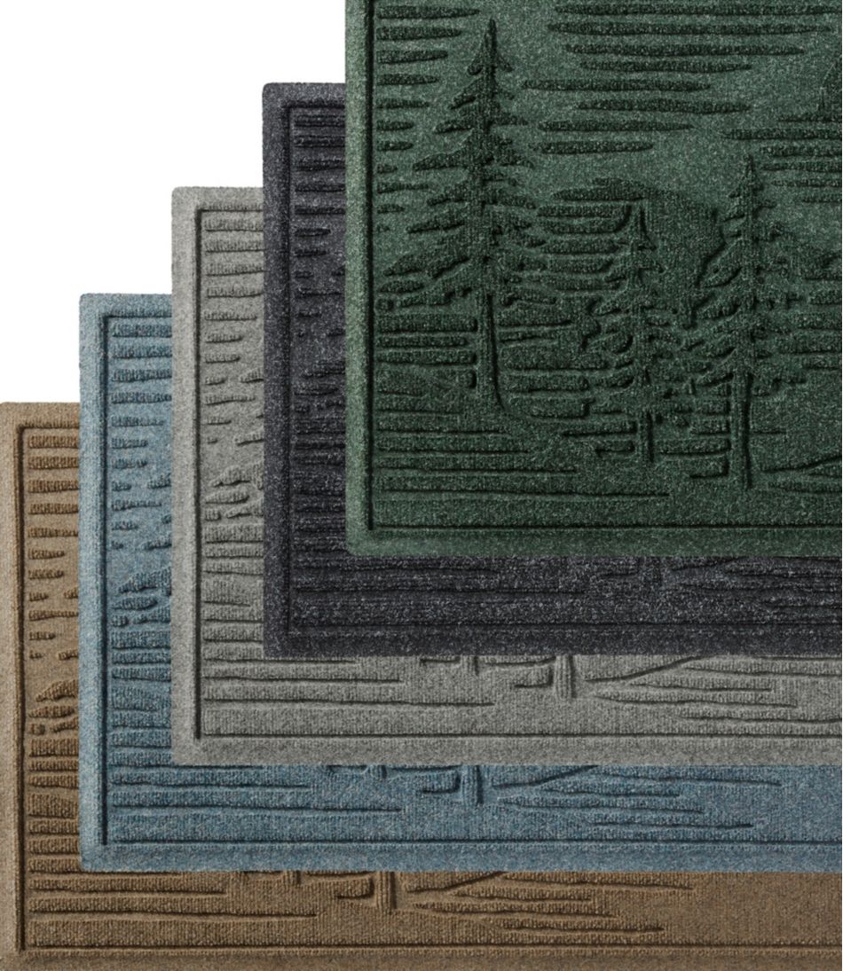 Everyspace Recycled Waterhog Doormat, Pine Trees | L.L.Bean Classic