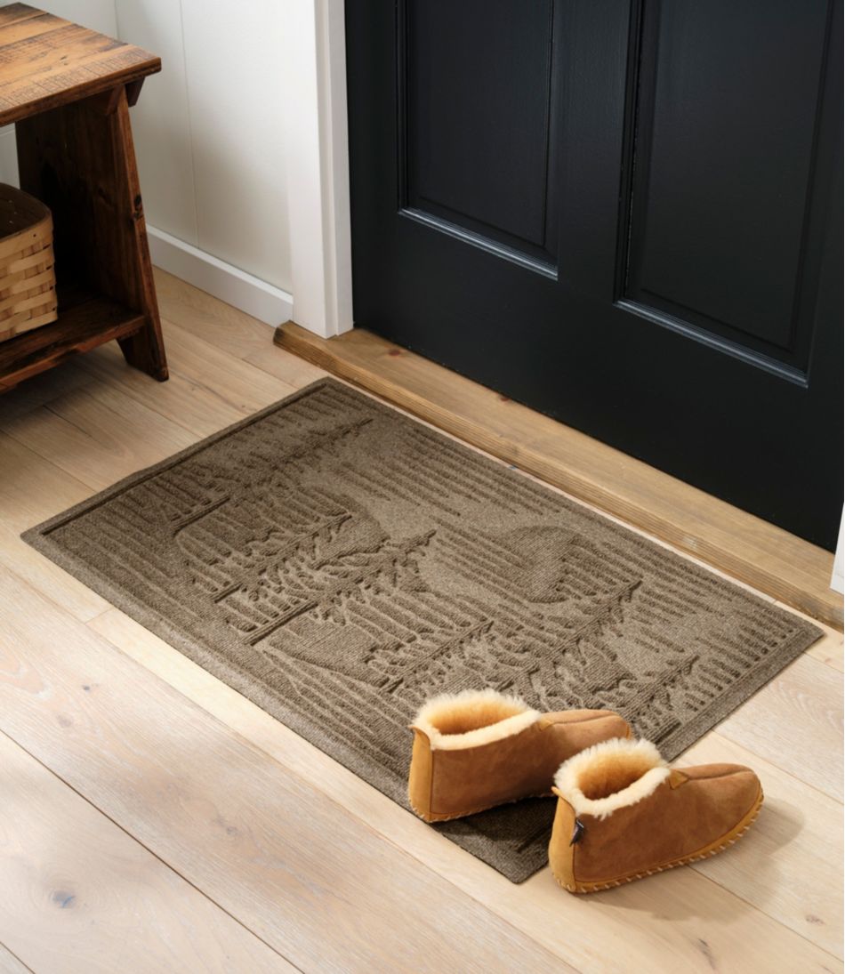 Everyspace Recycled Waterhog Doormat, Pine Trees | L.L.Bean Classic
