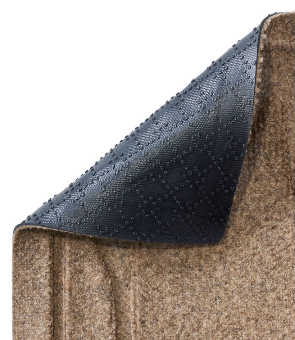 Everyspace Recycled Waterhog Doormat, Half Round, Sunflower | L.L.Bean Value