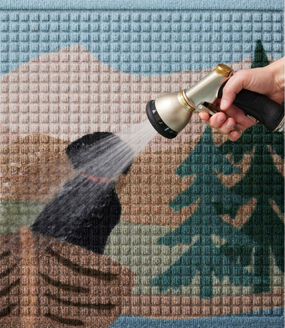 Printed Recycled Waterhog Doormat, Row Boats | L.L.Bean Latest