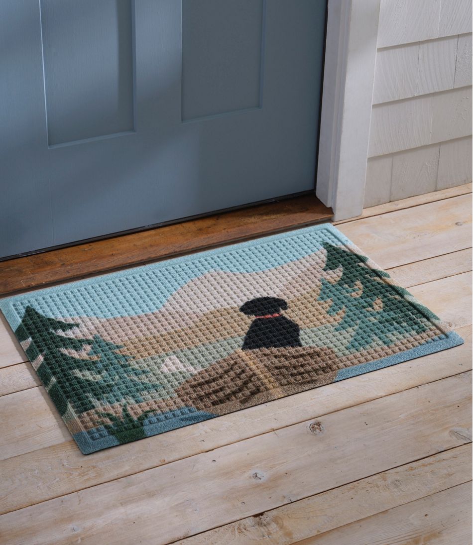 Printed Recycled Waterhog Doormat, Row Boats | L.L.Bean Latest