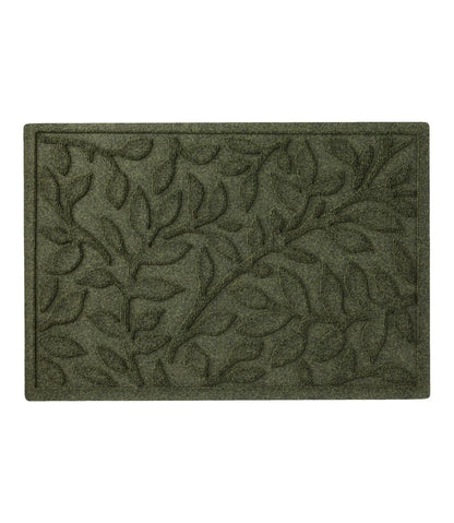Heavyweight Recycled Waterhog Doormat, Woodland Leaf | L.L.Bean Exclusive