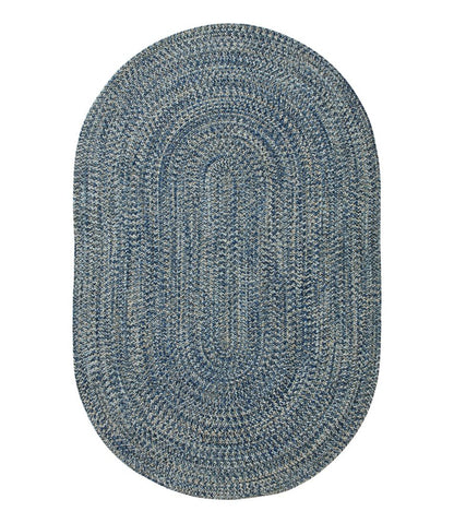All-Weather Braided Rug, Concentric Pattern Oval | L.L.Bean Signature