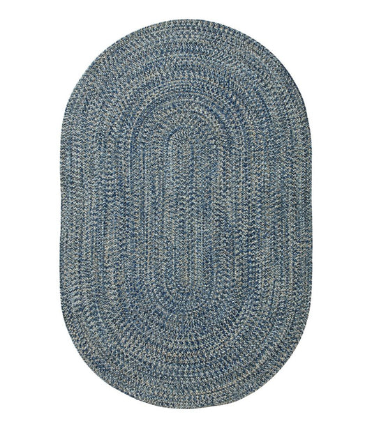 All-Weather Braided Rug, Concentric Pattern Oval | L.L.Bean Signature
