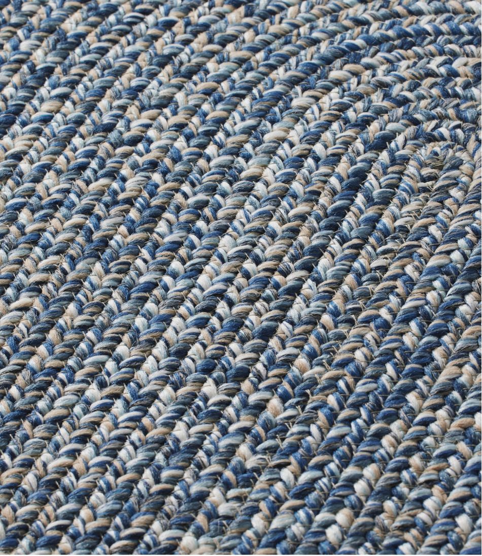 All-Weather Braided Rug, Concentric Pattern Oval | L.L.Bean Signature