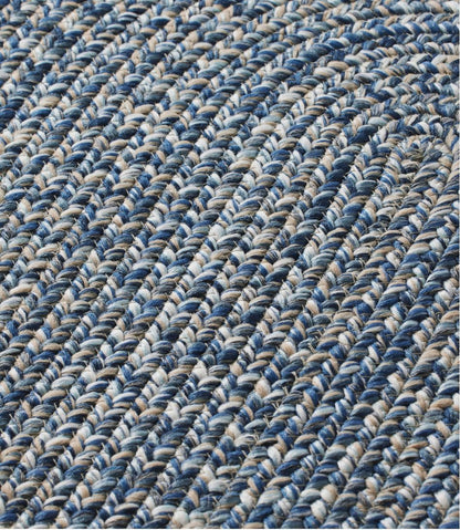 All-Weather Braided Rug, Concentric Pattern Oval | L.L.Bean Signature