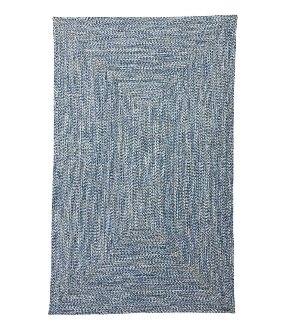 All-Weather Braided Rug, Concentric Pattern Rectangular | L.L.Bean Everyday