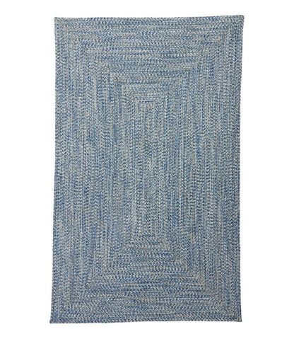 All-Weather Braided Rug, Concentric Pattern Rectangular | L.L.Bean Everyday
