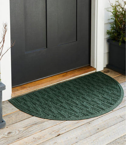 Everyspace Recycled Waterhog Doormat, Half Round, Trees | L.L.Bean Value