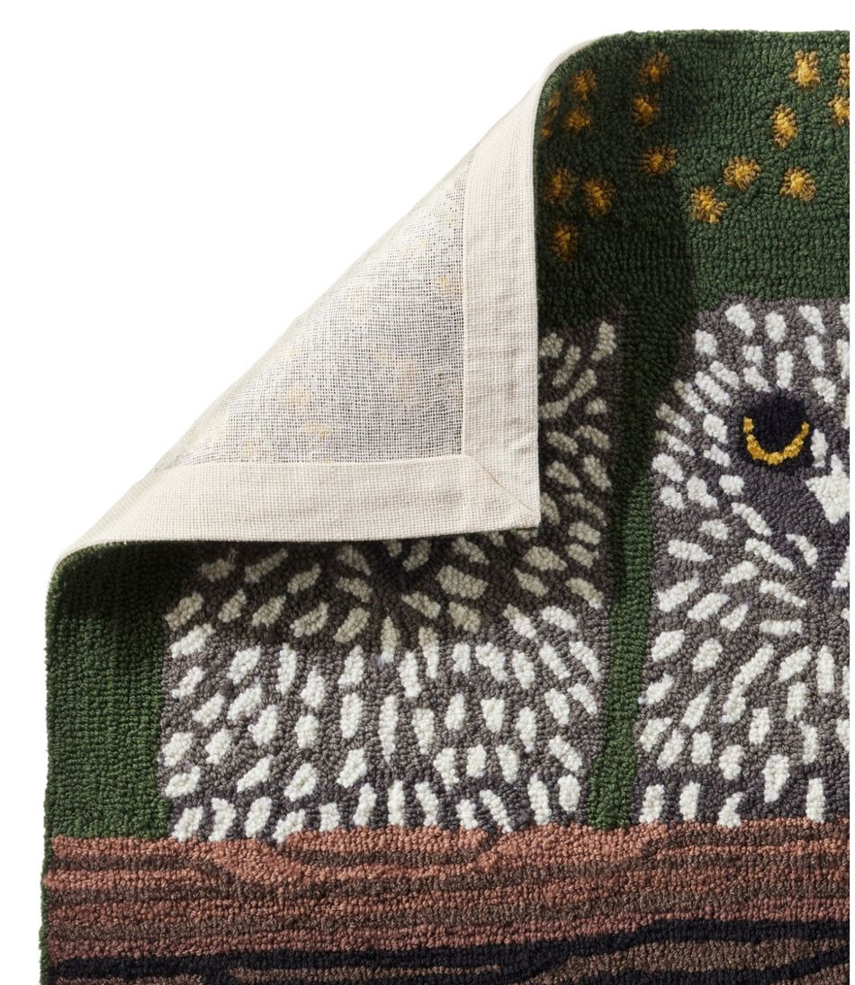 Indoor/Outdoor Vacationland Rug, Owls | L.L.Bean Exclusive