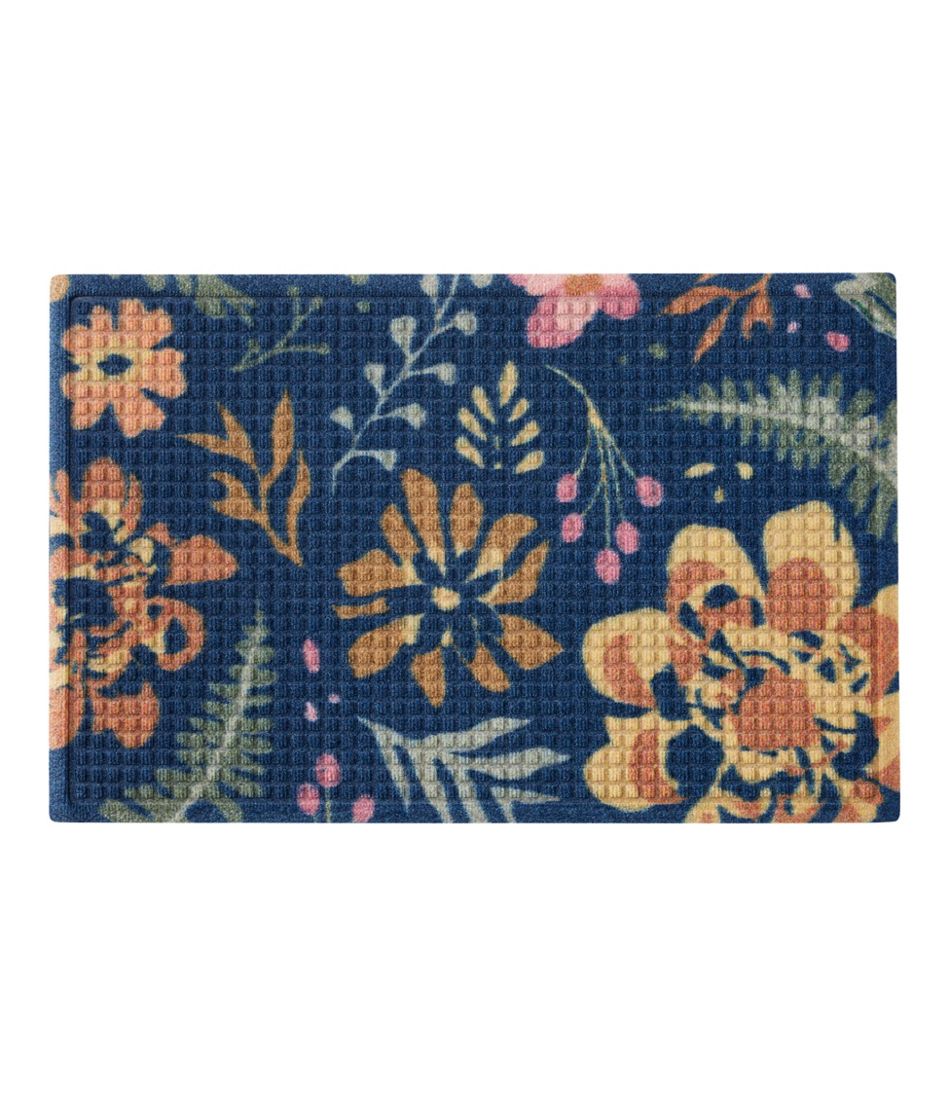 Printed Recycled Waterhog Doormat, Floral | L.L.Bean Signature
