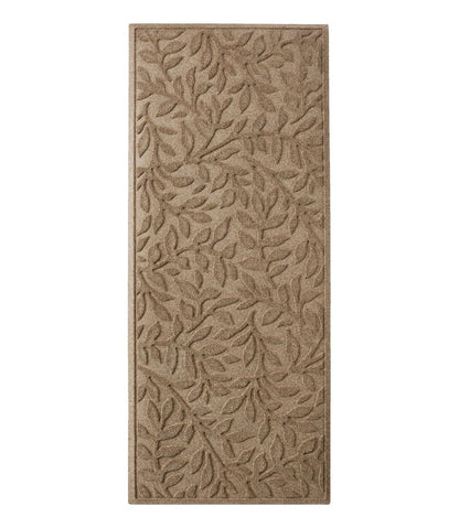 Heavyweight Recycled Waterhog Mat Runner, Woodland Leaf | L.L.Bean Essential