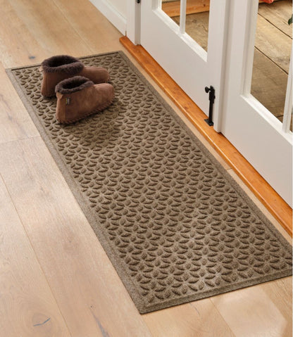 Heavyweight Recycled Waterhog Mat Runner, Blooming Circles | L.L.Bean Great Value
