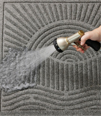 Everyspace Recycled Waterhog Doormat, Half Round, Sunrise | L.L.Bean Featured