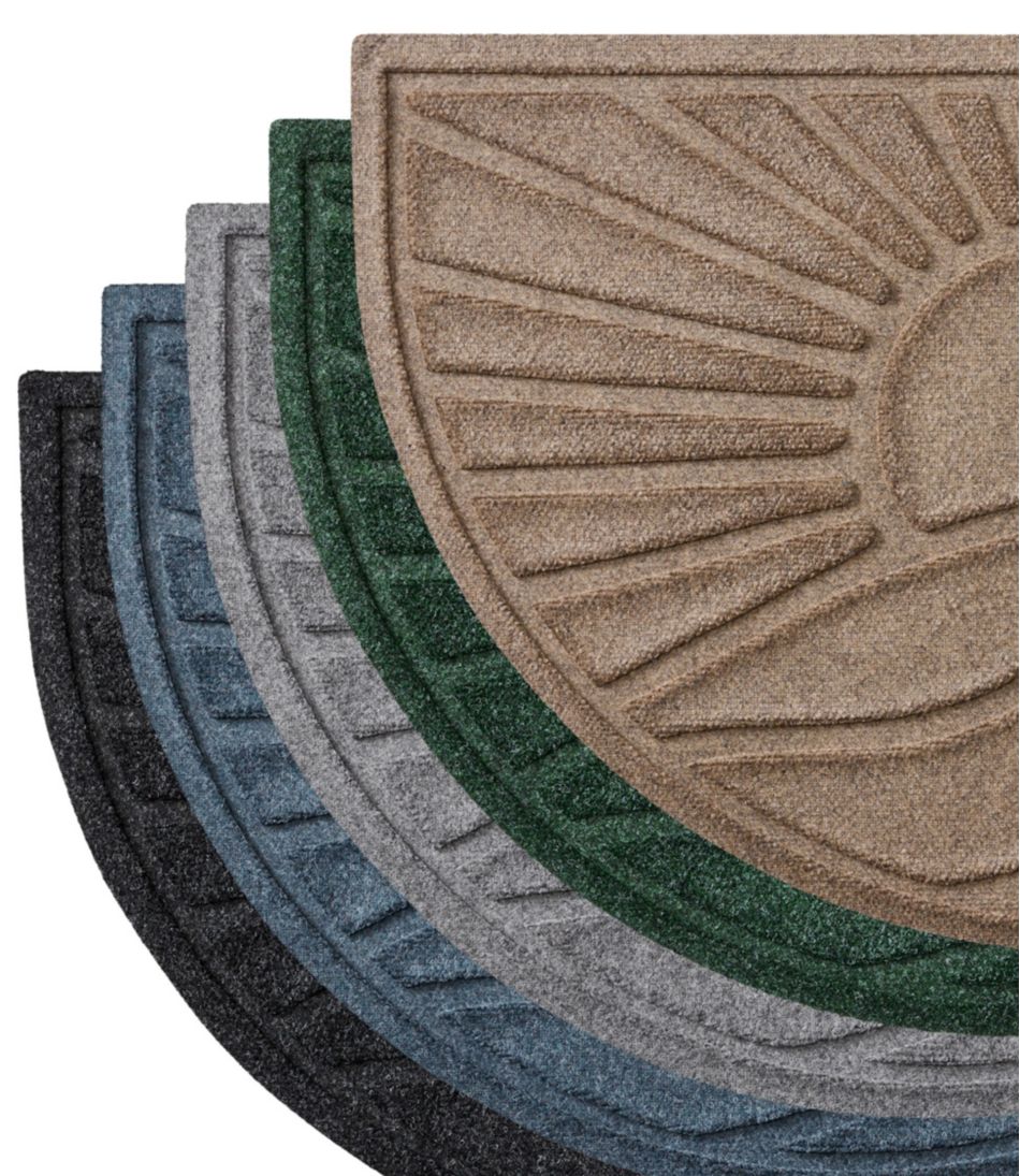 Everyspace Recycled Waterhog Doormat, Half Round, Sunrise | L.L.Bean Featured