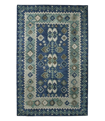 Double Border Wool Hooked Rug | L.L.Bean Exclusive