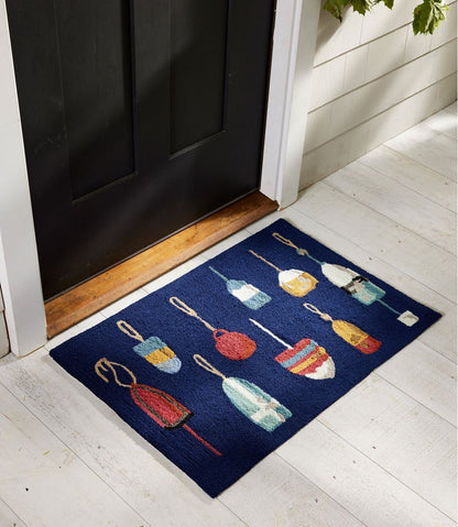 Indoor/Outdoor Vacationland Rug, Buoys | L.L.Bean Essential