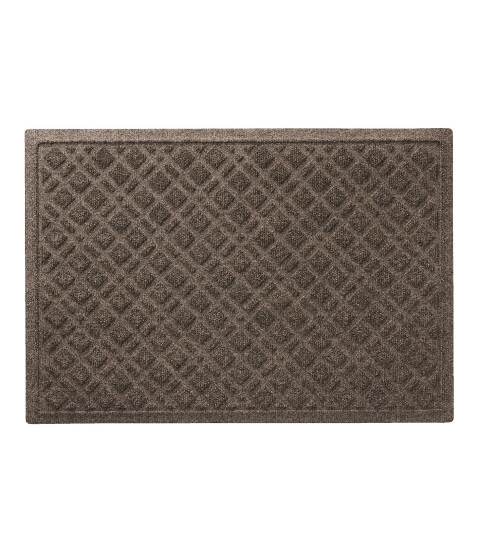 Heavyweight Recycled Waterhog Doormat, Plaid | L.L.Bean Value