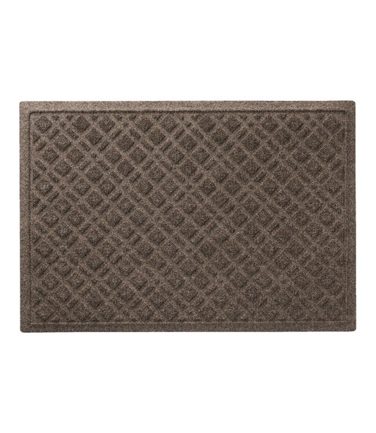 Heavyweight Recycled Waterhog Doormat, Plaid | L.L.Bean Value