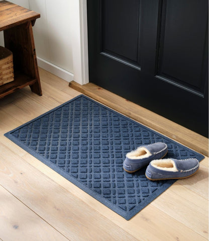 Heavyweight Recycled Waterhog Doormat, Plaid | L.L.Bean Value