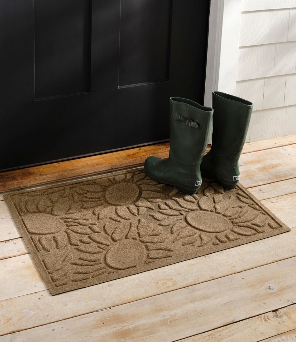 Everyspace Recycled Waterhog Doormat, Sunflower | L.L.Bean Popular