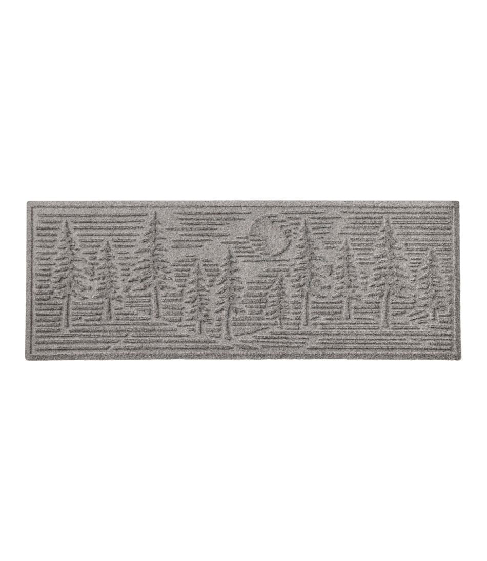 Everyspace Recycled Waterhog Wide Doormat, Pine Trees | L.L.Bean Recommended